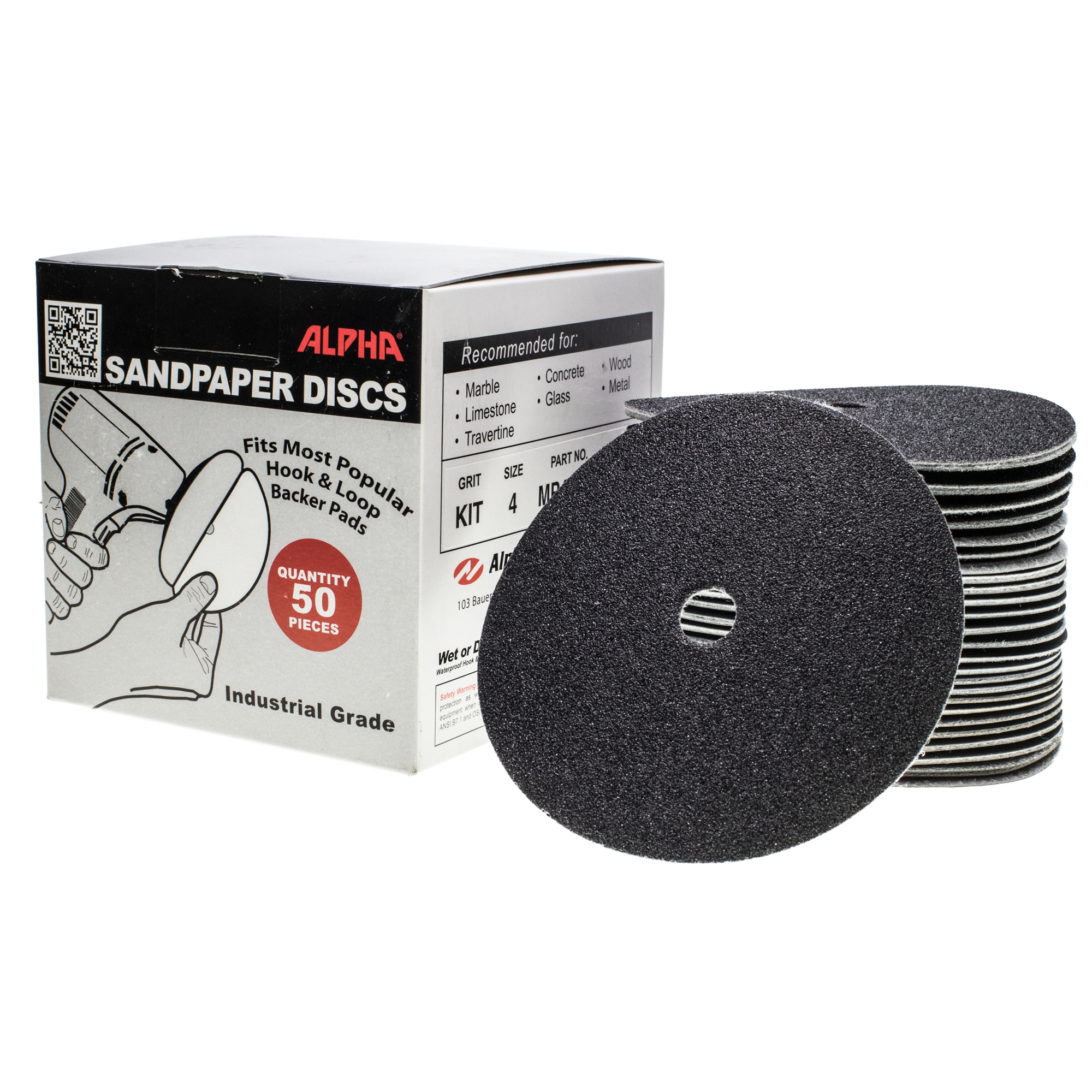 Velcro Backed Sandpaper